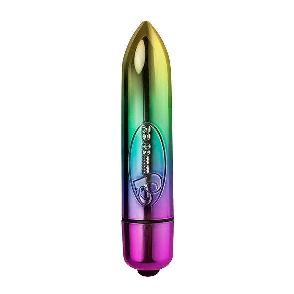 ROCKS-OFF Bullet Vibrator 7-Speed Rainbow