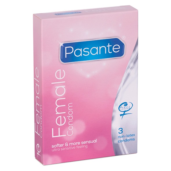 PASANTE Femidom - Kondom für Sie - 3Stk.