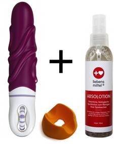 Vibratissimo Sportsfreund + Toy-Cleaner liebensmittel "Absolotion" 150ml
