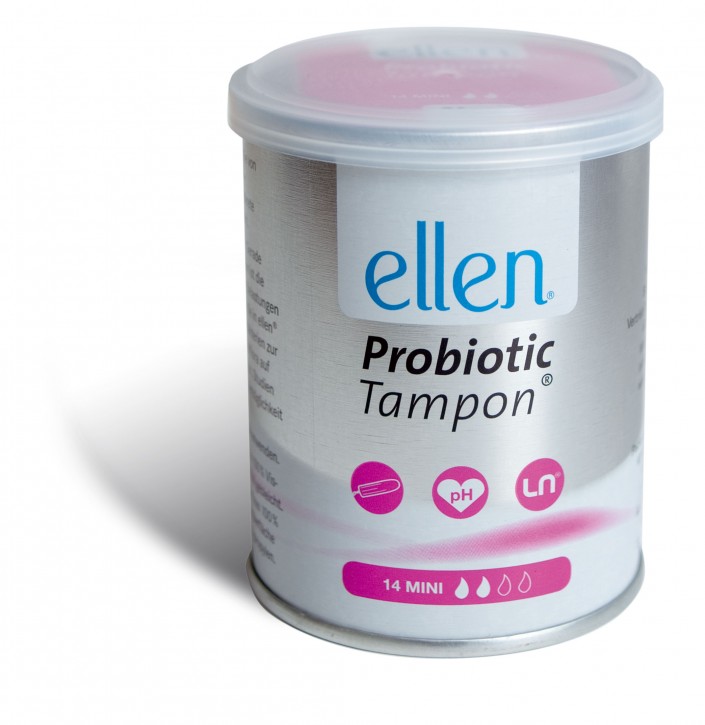 ellen® Probiotic Tampon® -- "mini" -- 14 Stück