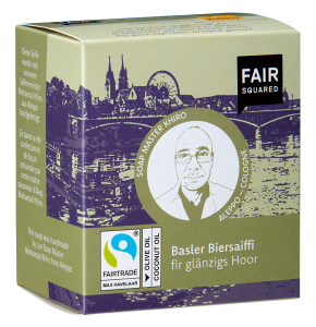 FAIR SQUARED Basler Bierseife mit Bio Unser Bier
