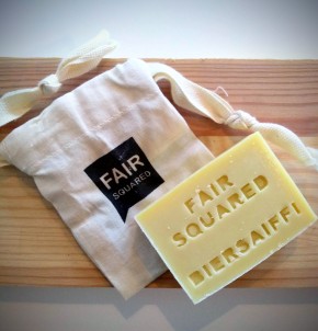 FAIR SQUARED Basler Bierseife mit Bio Unser Bier