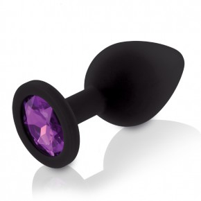 RIANNE S - SOIREE - Booty Plug 3er Set schwarz Swarovski
