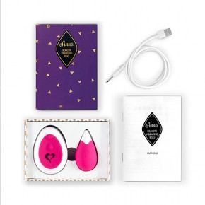 FEELZTOYS Anna Vibrierendes Ei pink