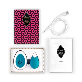 FEELZTOYS Anna Vibrierendes Ei petrol