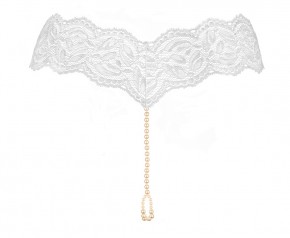 BRACLI Perlenstring YOUR NIGHT weiss one size