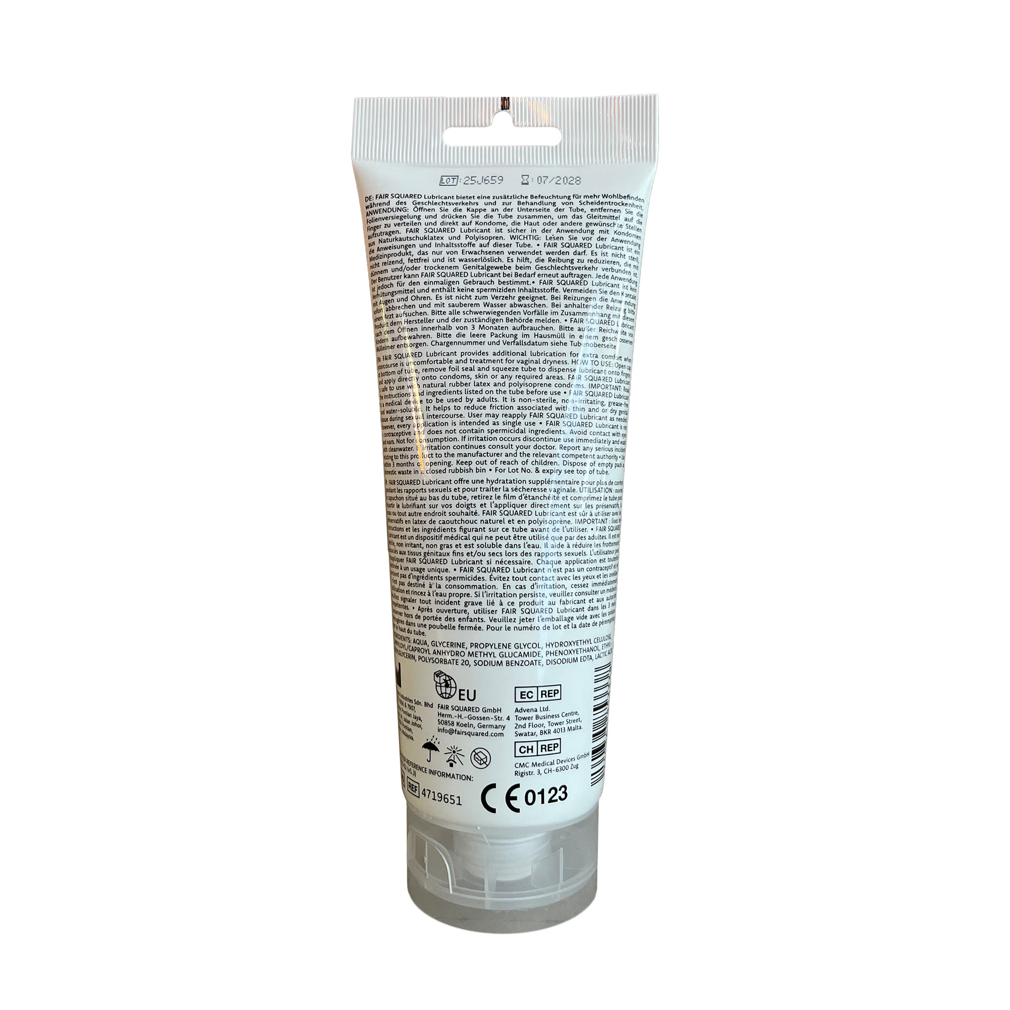 FAIR SQUARED Sensitive Lube med. Gleitmittel 200ml - vegan – Bild 2