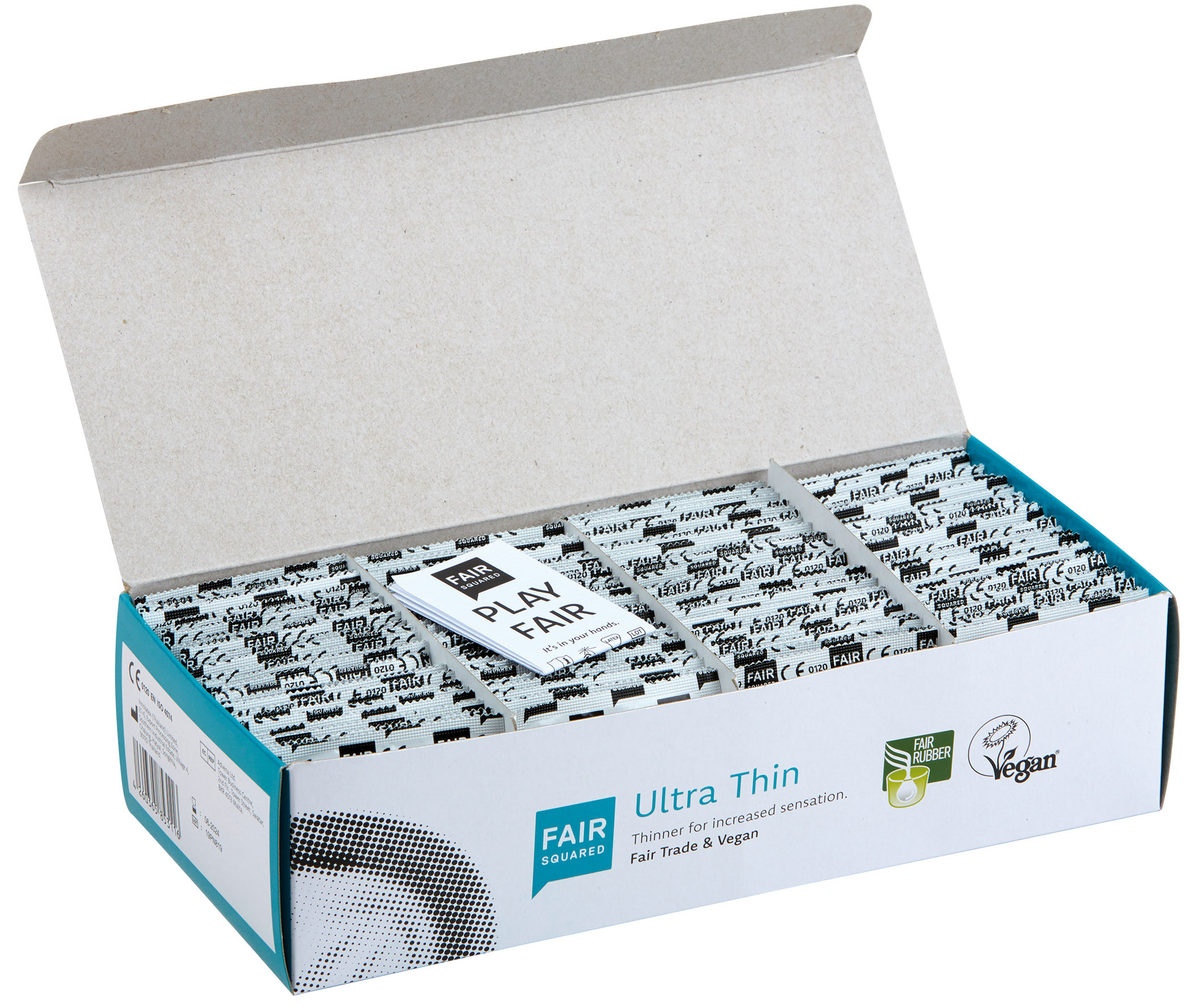 FAIR SQUARED Condoms Ultrathin - 100er – Bild 2