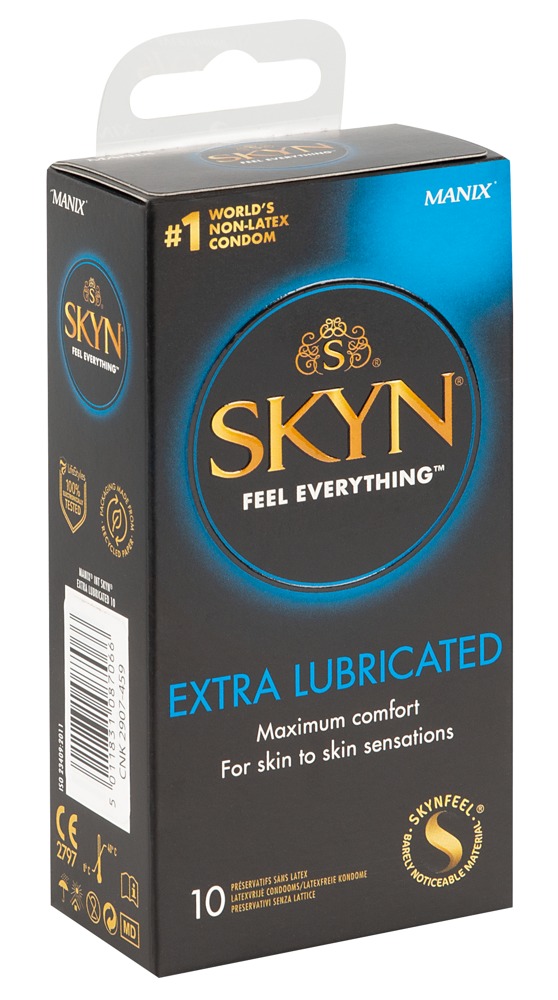 MANIX SKYN Kondome Extra Lubricated 10er