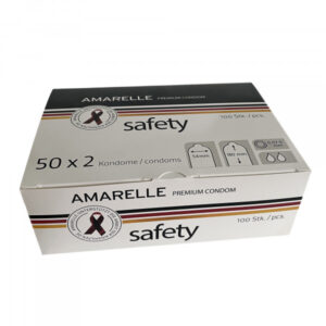 AMARELLE Kondome Safety 54mm – 50 x 2er
