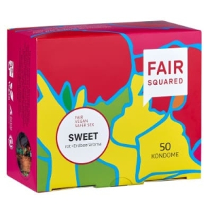 FAIR SQUARED SWEET Kondome  50er